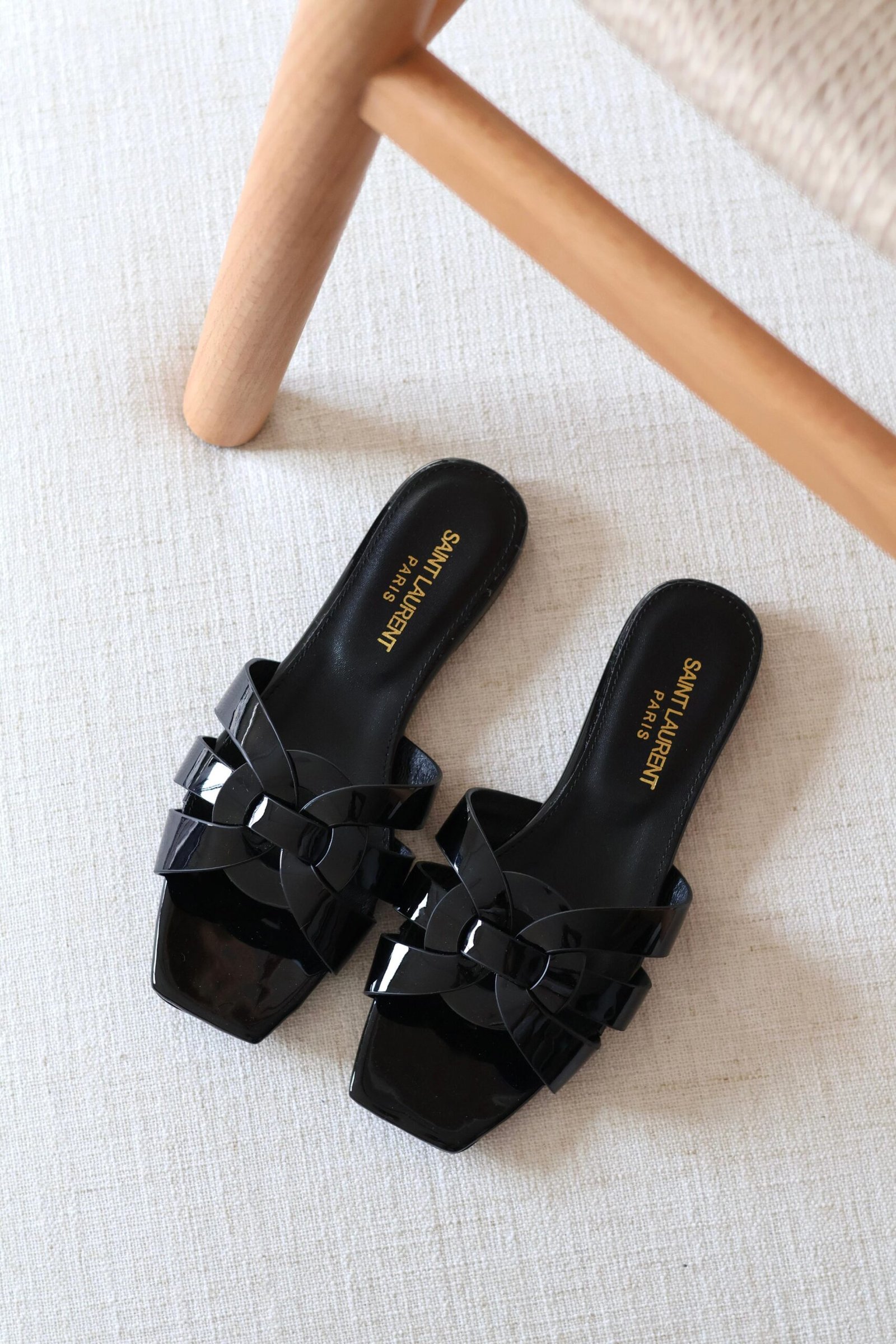 YSL Tribute Flat Sandals - Image 3