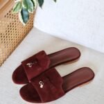 Loro Piana Summer Charms Sandal - Maroon
