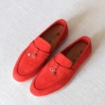 Loro Piana Summer Charms Walk Loafer - Orange