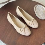 Chanel Ballerina | Ballet Flats - Full-Beige