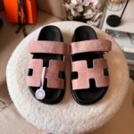 Hermes Chypre sandal - Rosy pink