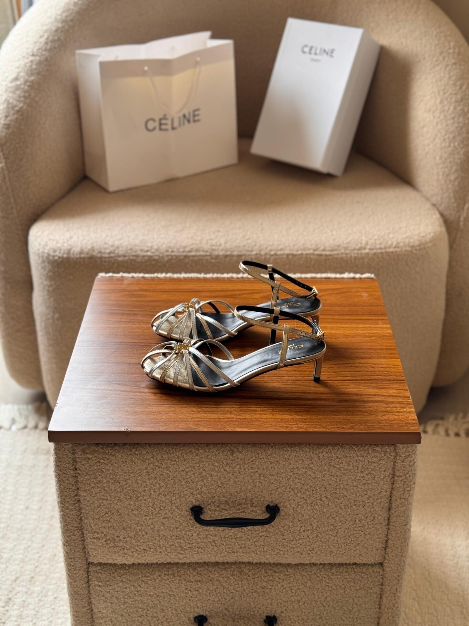 Celine Triomphe Sandal 50mm - Image 3