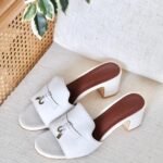 Loro Piana Summer Charms Sandal 55mm - White