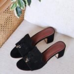 Loro Piana Summer Charms Sandal 55mm - Black