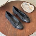 Chanel Ballerina | Ballet Flats - Tweed Full-Black