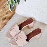 Loro Piana Summer Charms Sandal 55mm - Beige