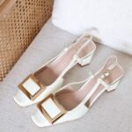 Roger Vivier Belle Vivier Slingback - off white