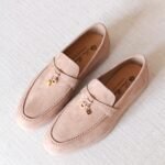 Loro Piana Summer Charms Walk Loafer - Dark Apricot
