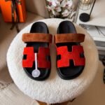 Hermes Chypre sandal - Red