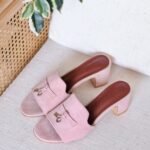 Loro Piana Summer Charms Sandal 55mm - Light Pink