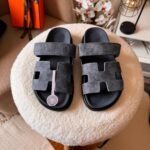 Hermes Chypre sandal - Dark Grey