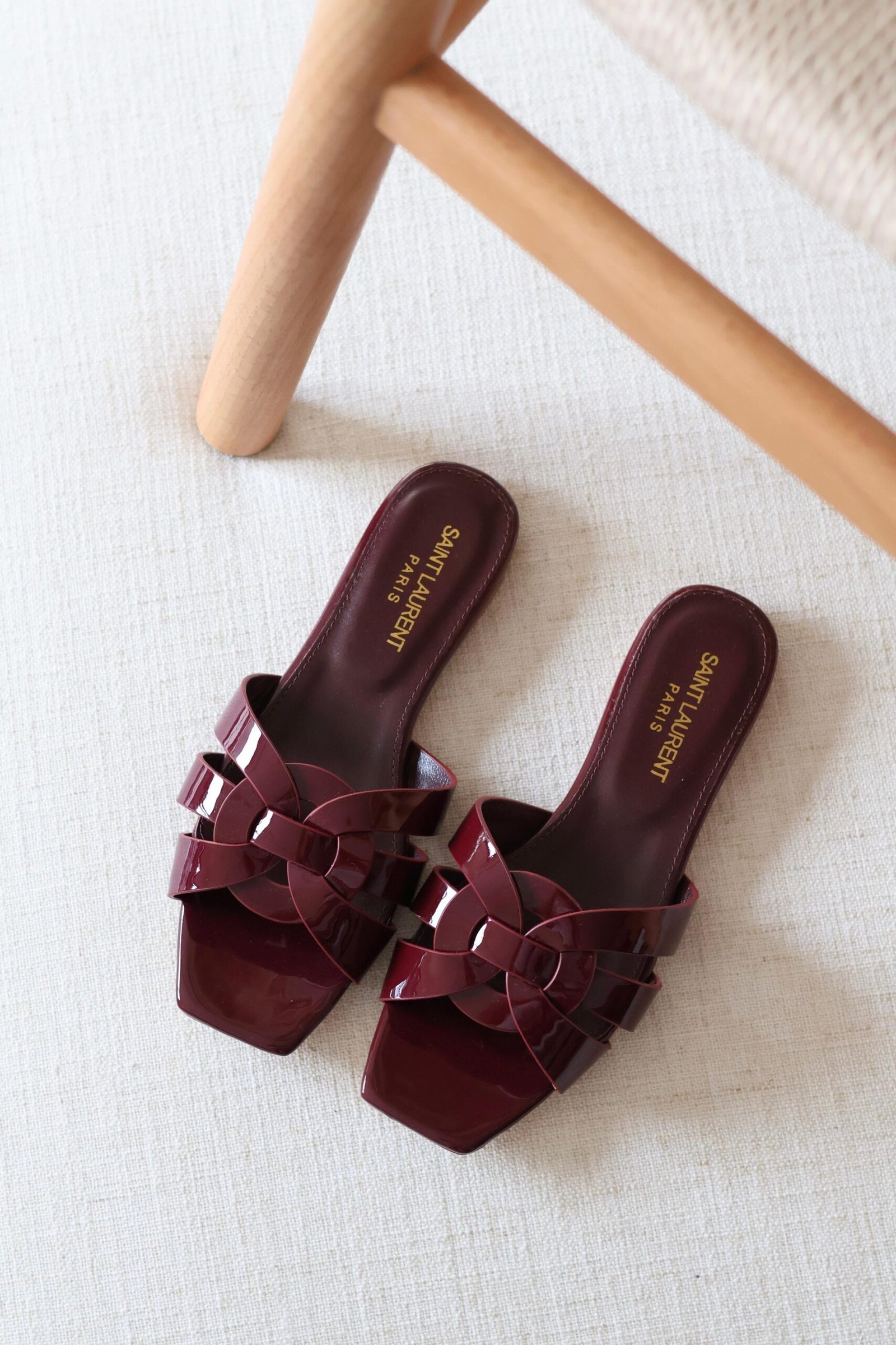 YSL Tribute Flat Sandals - Image 2