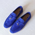 Loro Piana Summer Charms Walk Loafer - Blue