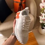Hermes Bouncing sneaker - Men’s - White leather