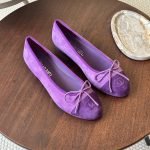 Chanel Ballerina | Ballet Flats - Full Purple