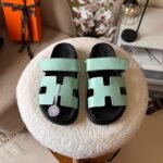 Hermes Chypre sandal - Light Green