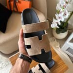 Hermes Chypre sandal - Men’s - Beige