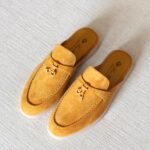 Loro Piana Babouche Charms Walk Loafer - Yellow