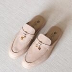 Loro Piana Babouche Charms Walk Loafer - Apricot