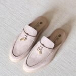 Loro Piana Babouche Charms Walk Loafer - Beige