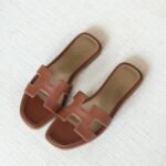 Hermès Oran Sandal - Classic brown