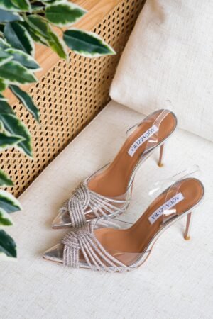 Aquazzura gatsby 105 embellished slingback pumps