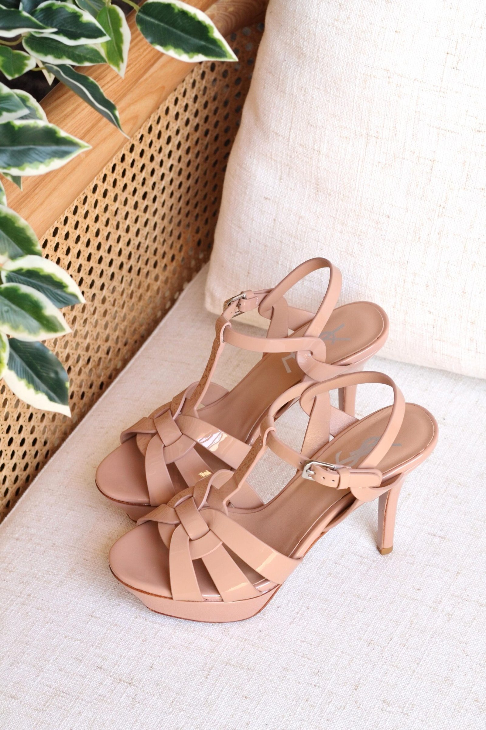 Saint Laurent Tribute Platform Sandals - Image 11