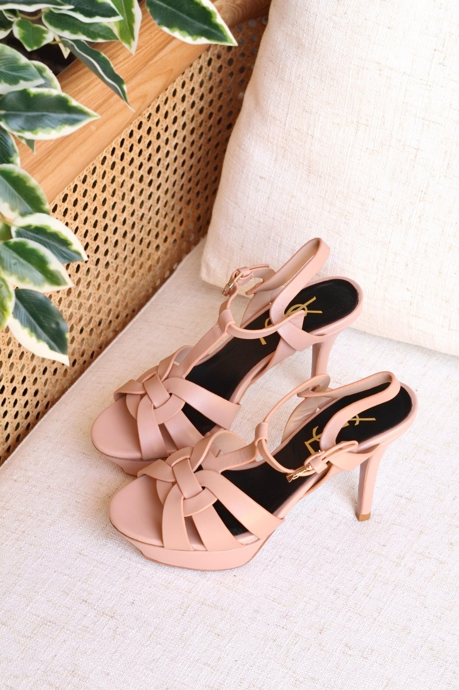 Saint Laurent Tribute Platform Sandals - Image 3