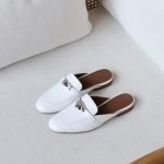 Hermes Oz mule - White