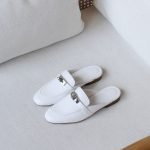 Hermes Oz mule - Full white
