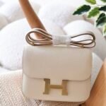 Hermes Constance 18cm - étoupe