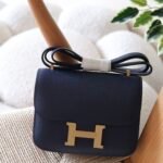 Hermes Constance 18cm - Dark Blue