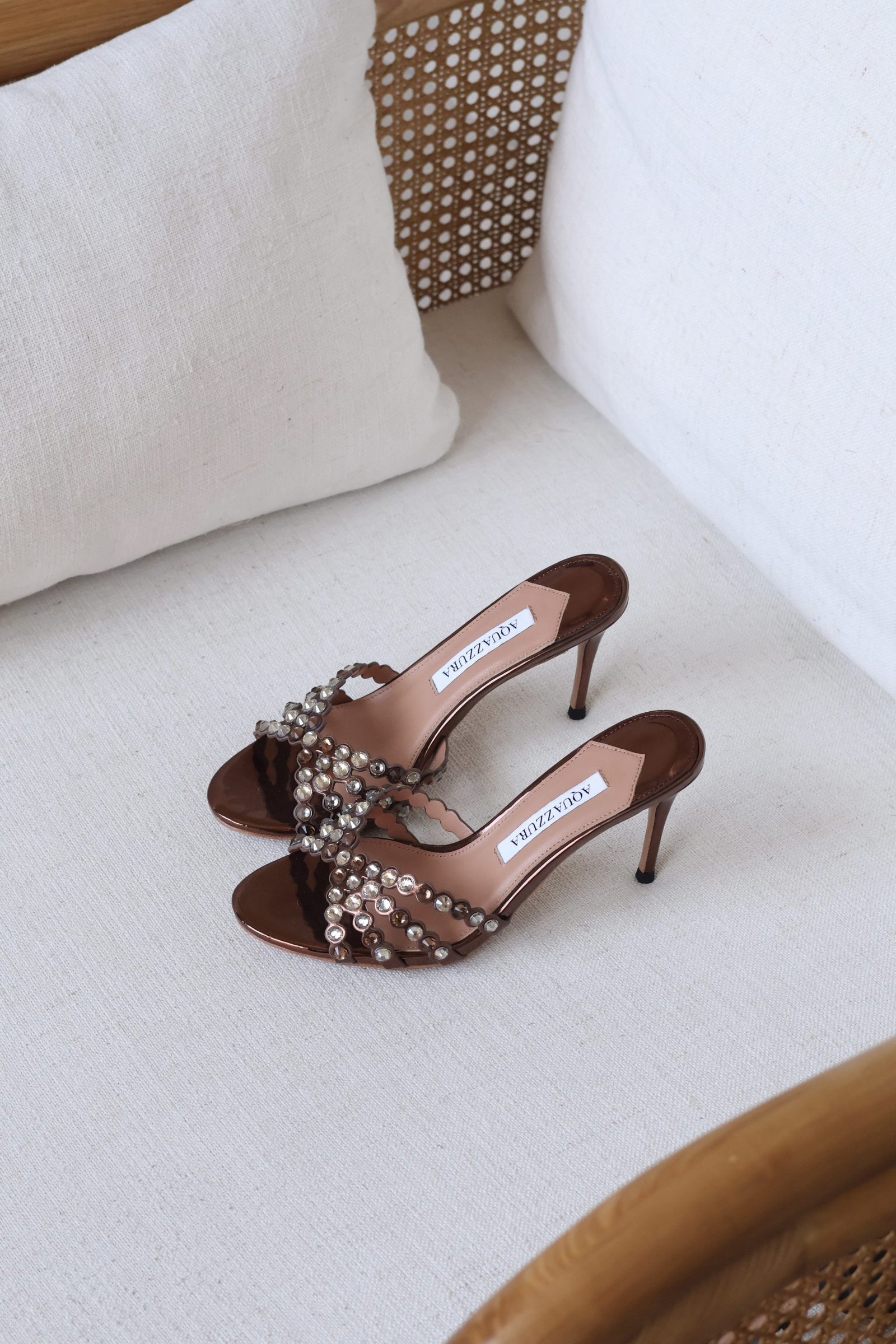 Aquazzura Tequila 10cm mules - Image 9