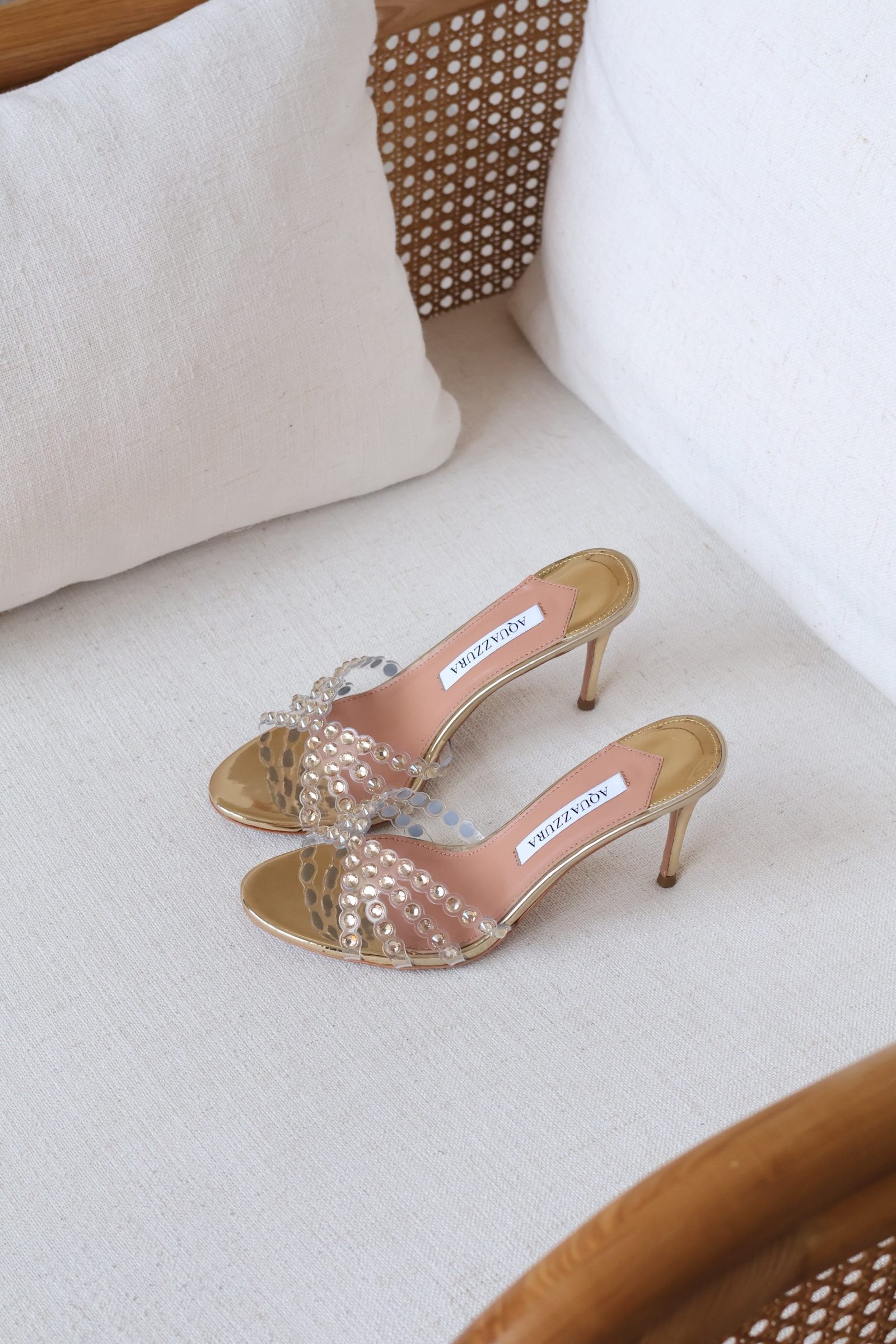 Aquazzura Tequila 10cm mules