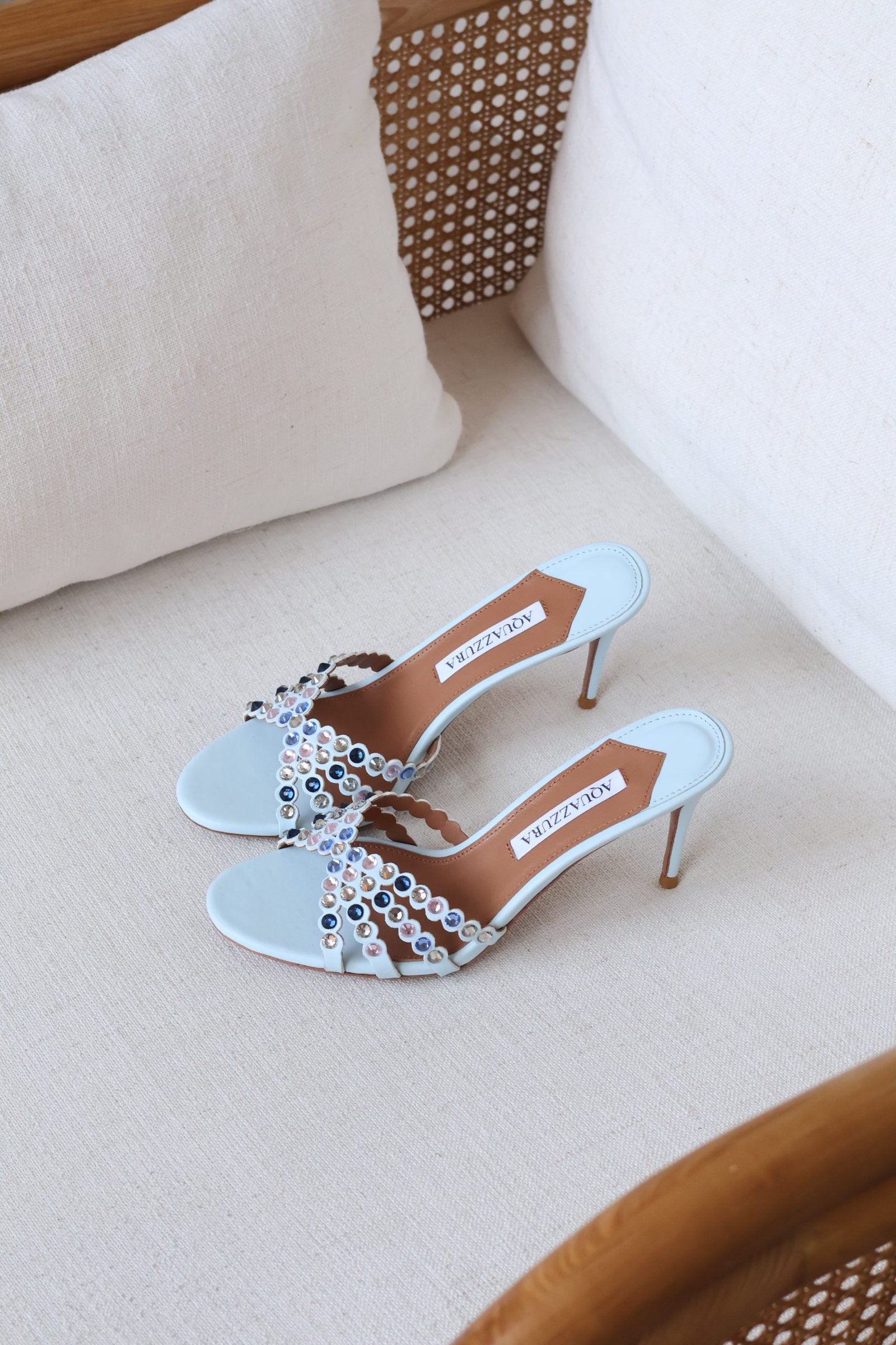 Aquazzura Tequila 10cm mules - Image 5