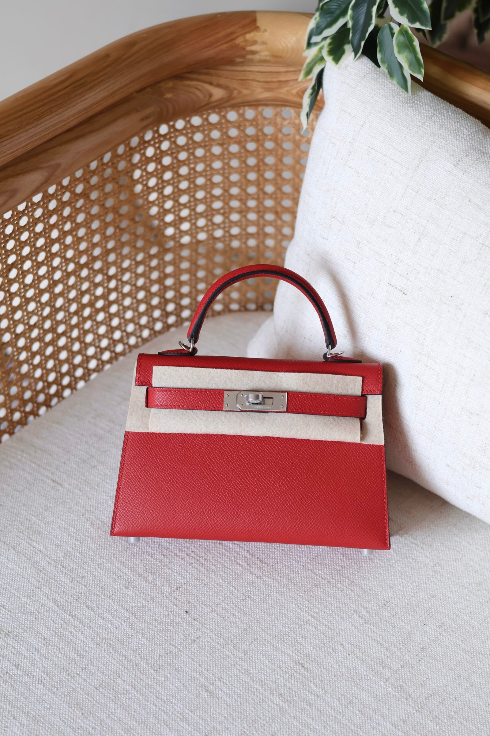 Hermes Mini Kelly Bag - Palladium Hardware - Image 17