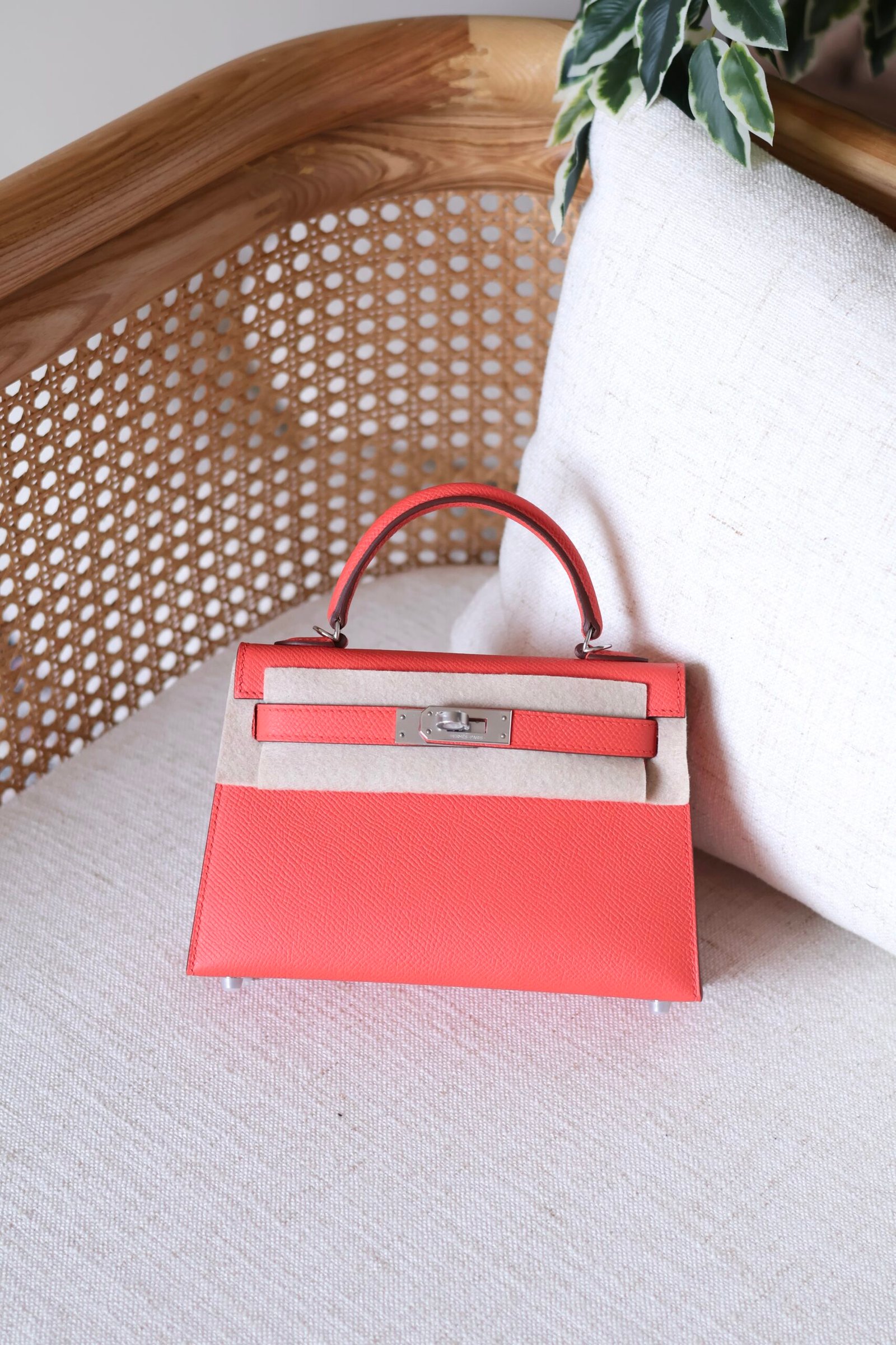 Hermes Mini Kelly Bag - Palladium Hardware - Image 19