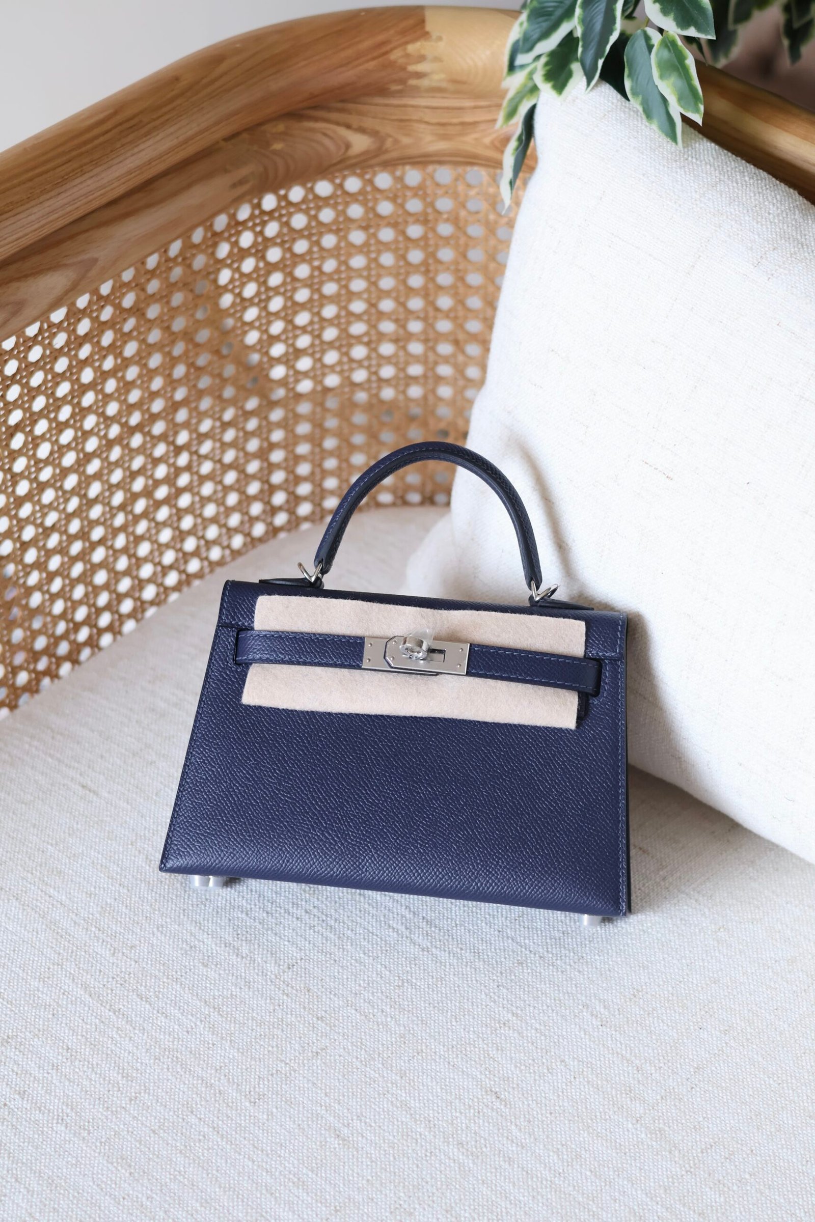 Hermes Mini Kelly Bag - Palladium Hardware - Image 6