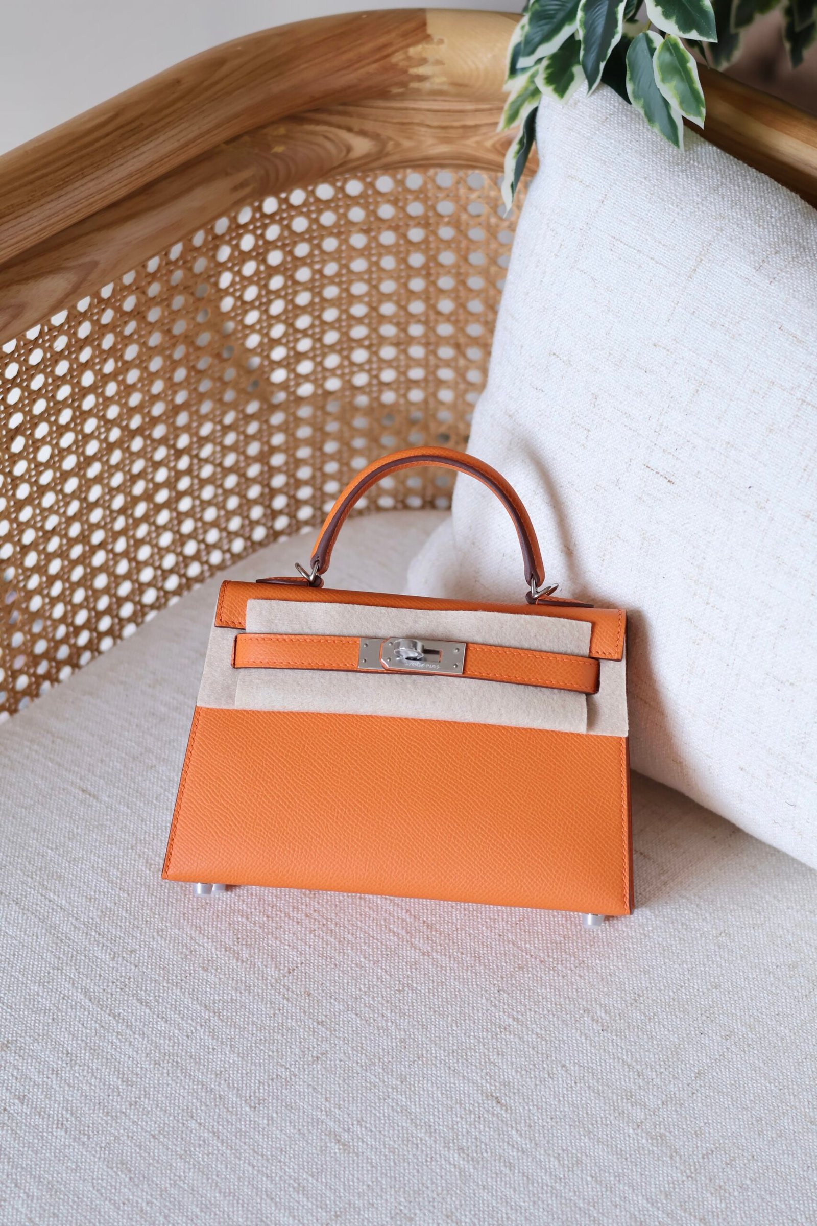 Hermes Mini Kelly Bag - Palladium Hardware - Image 5