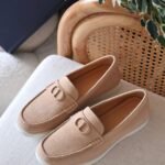 Dior Granville Loafer With logo - Apricot