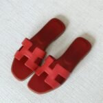 Hermès Oran Sandal - Red