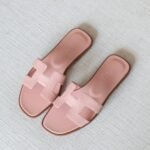 Hermès Oran Sandal - Rosy pink epsom