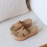 Hermes Eze 30 sandal - Beige