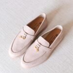 Loro Piana Summer Charms Walk Loafer - Beige