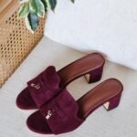 Loro Piana Summer Charms Sandal 55mm - Onion Pink