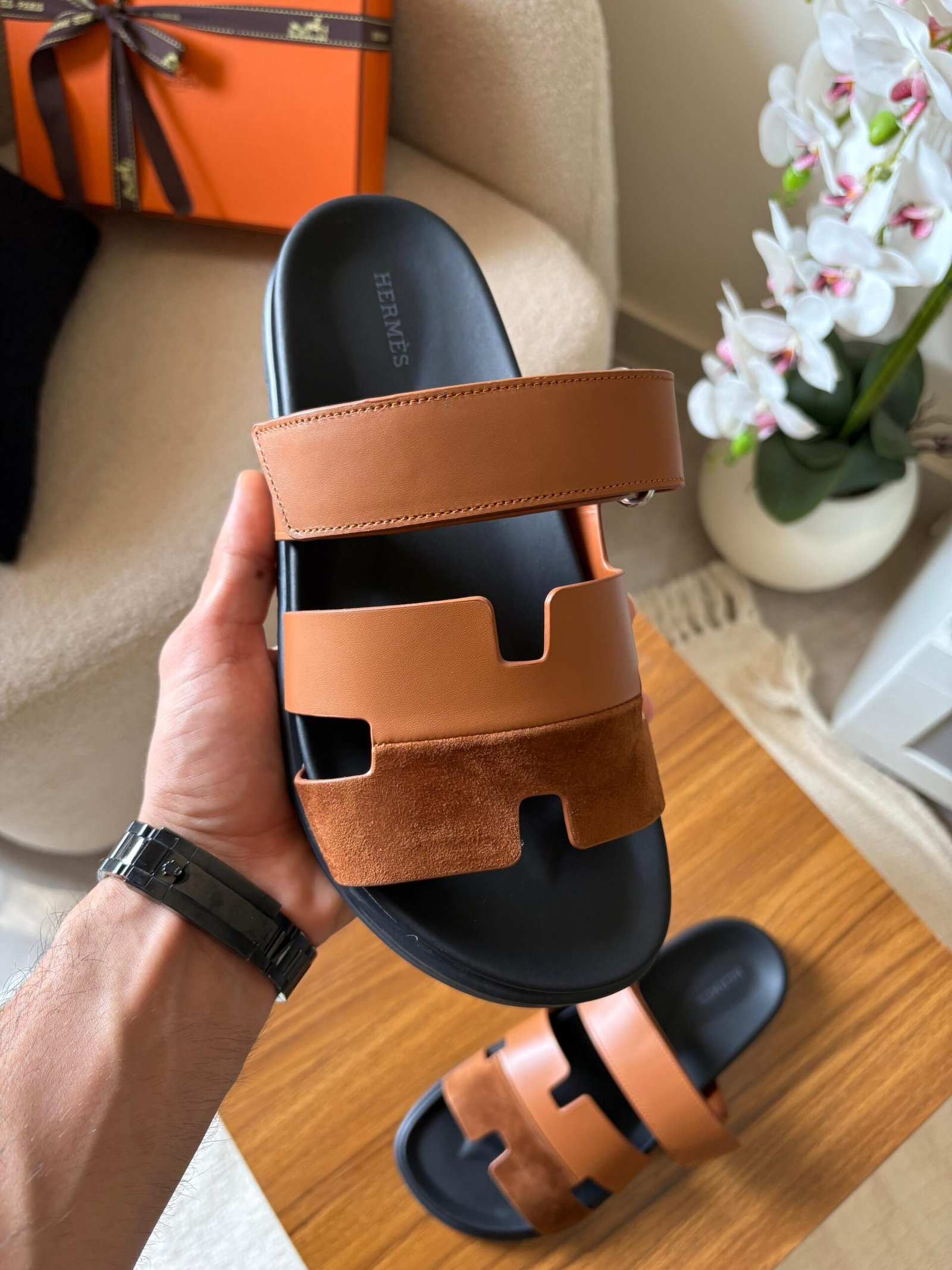 Hermes Chypre sandal - Men’s - Image 4
