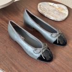 Chanel Ballerina | Ballet Flats - Shining Gray
