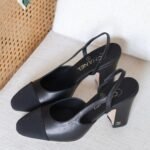 Chanel Slingback 90mm - Black