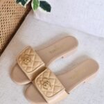 Chanel 2025 summer slipper - Beige