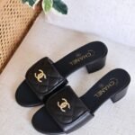 Chanel classic sandal - Full Black
